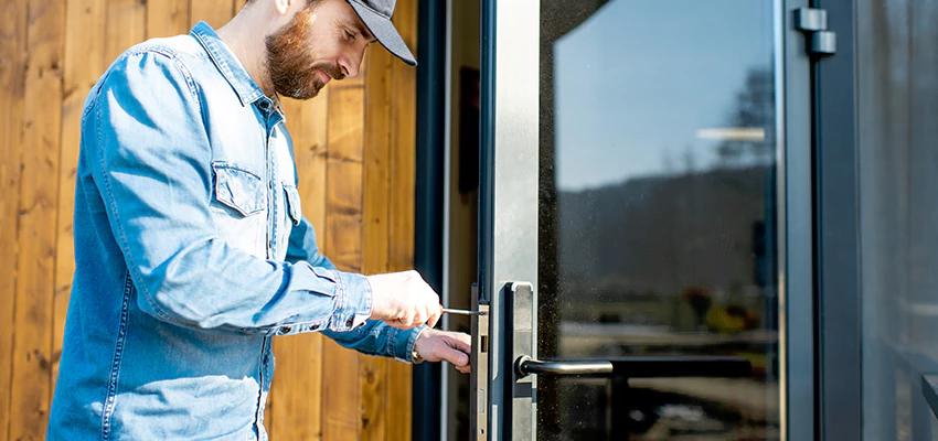 Frameless Glass Storefront Door Locks Replacement in Muscoy, CA