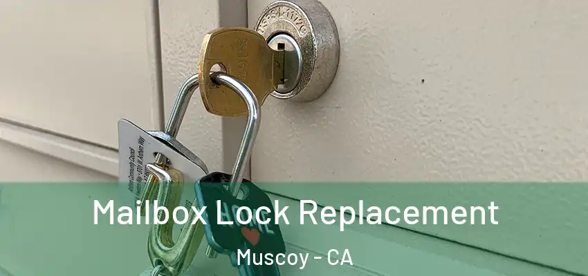 Mailbox Lock Replacement Muscoy - CA