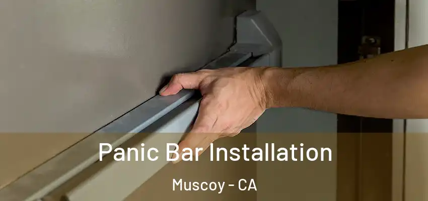 Panic Bar Installation Muscoy - CA