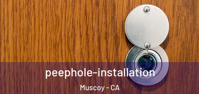 peephole-installation Muscoy - CA